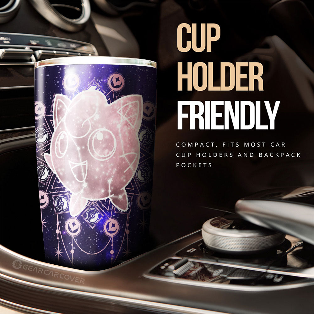 Jigglypuff Tumbler Cup Custom Car Accessories - Gearcarcover - 3