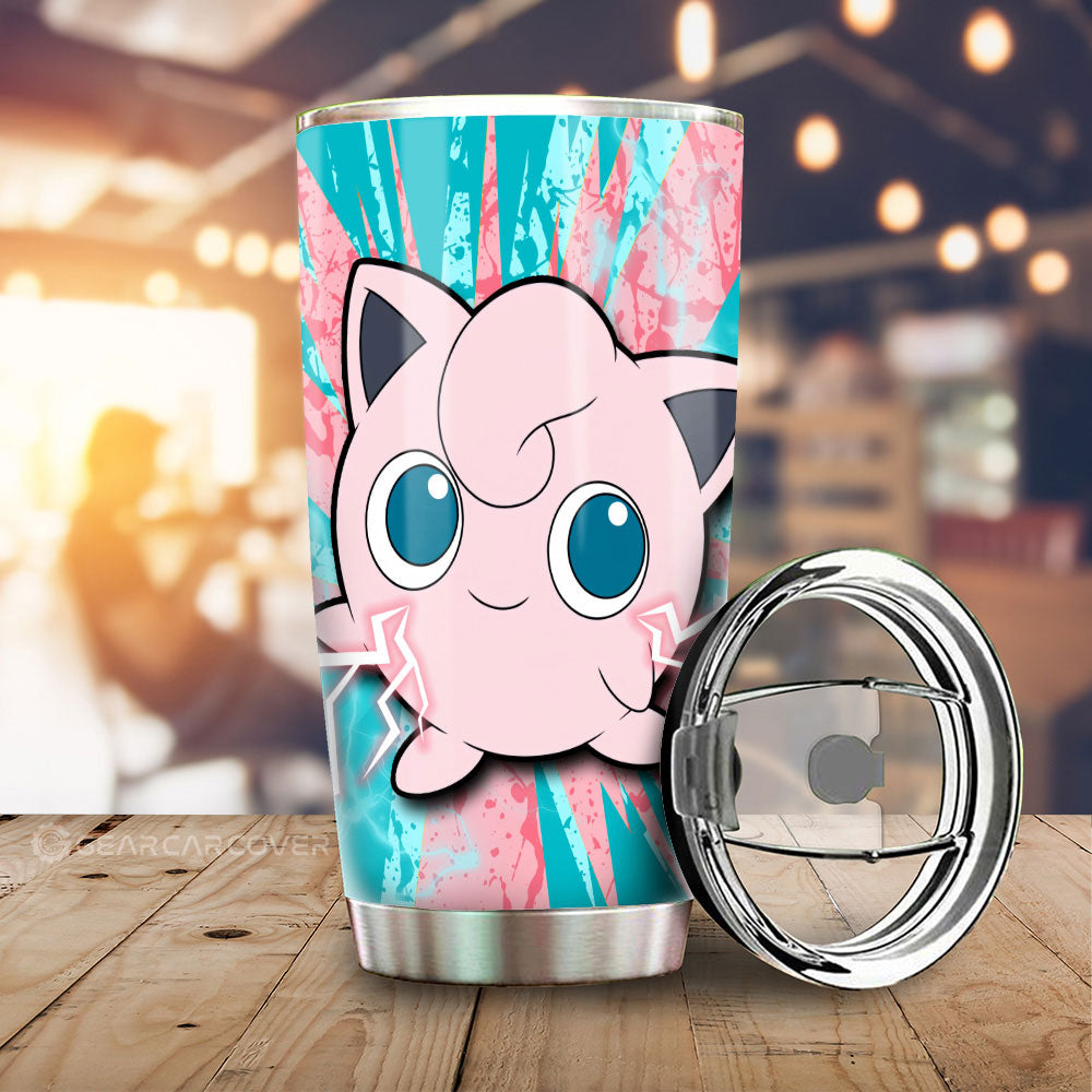 Jigglypuff Tumbler Cup Custom Car Interior Accessories - Gearcarcover - 1