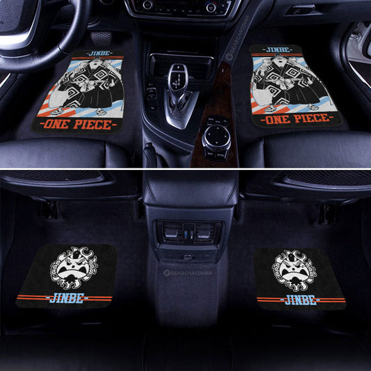 Jinbe Car Floor Mats Custom One Piece Anime Car Accessories - Gearcarcover - 2