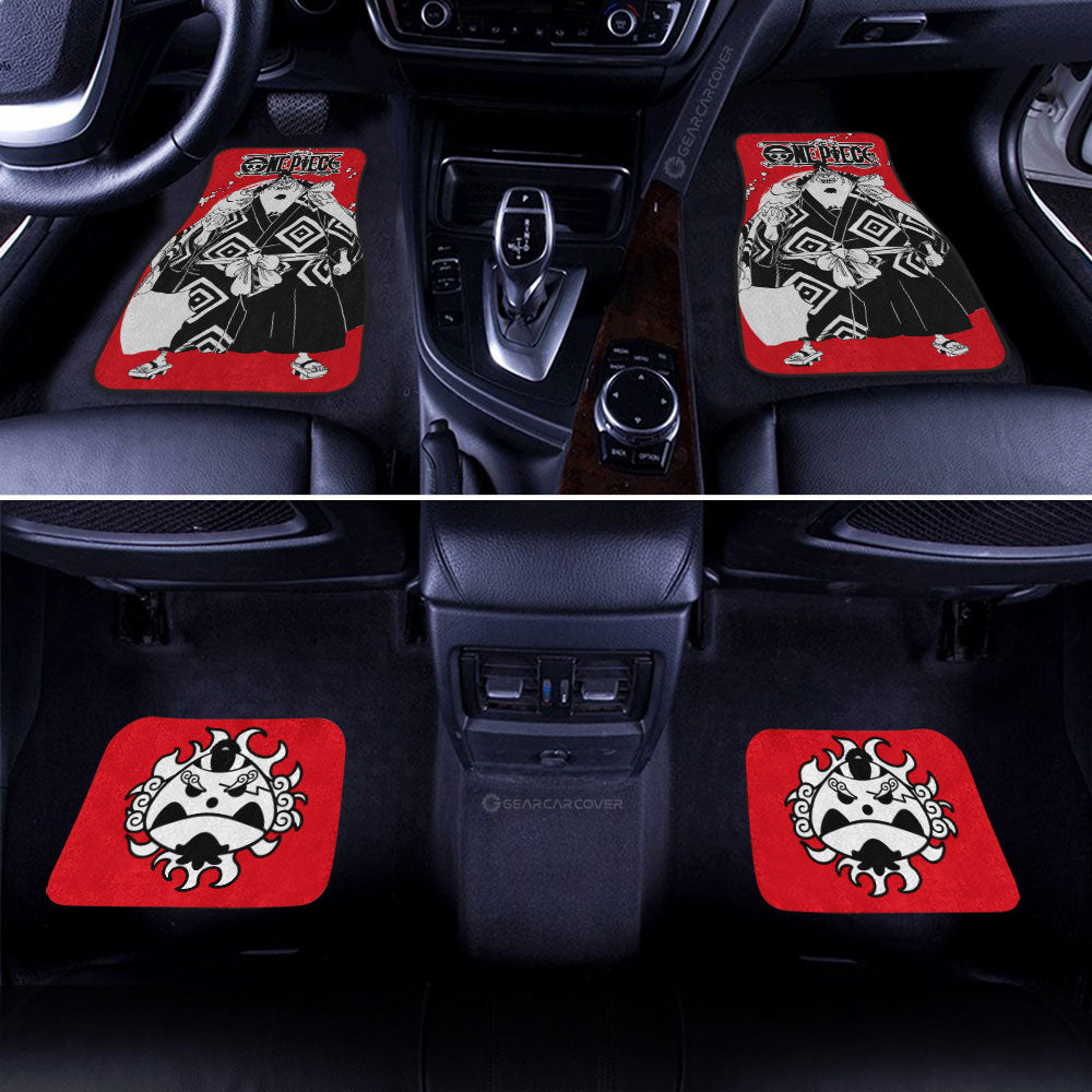 Jinbe Car Floor Mats Custom One Piece Anime Car Accessories - Gearcarcover - 1