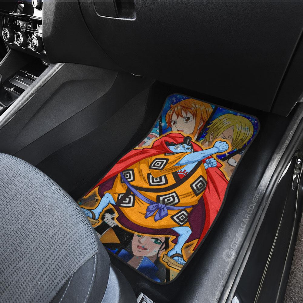 Jinbe Car Floor Mats Custom One Piece Anime Car Interior Accessories - Gearcarcover - 4