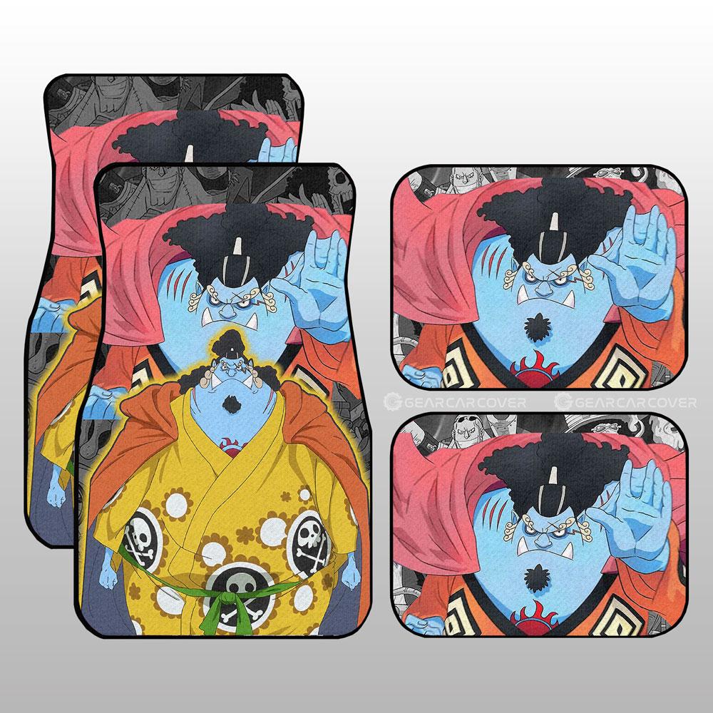 Jinbe Car Floor Mats Custom One Piece Anime Car Interior Accessories - Gearcarcover - 1