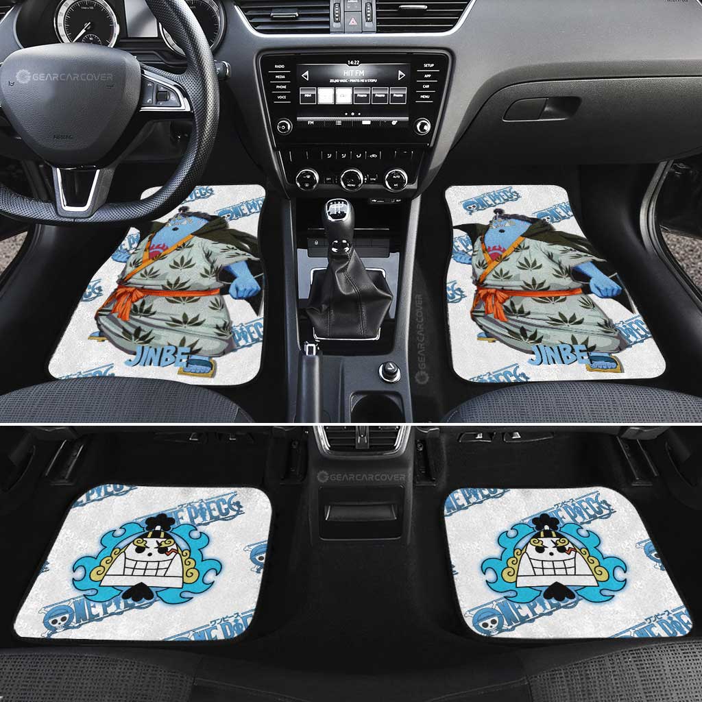 Jinbe Car Floor Mats Custom One Piece Anime - Gearcarcover - 2