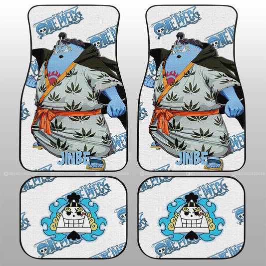 Jinbe Car Floor Mats Custom One Piece Anime - Gearcarcover - 1