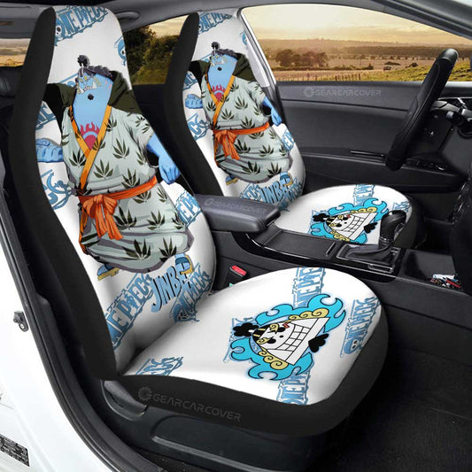 Jinbe Car Seat Covers Custom One Piece Anime - Gearcarcover - 1