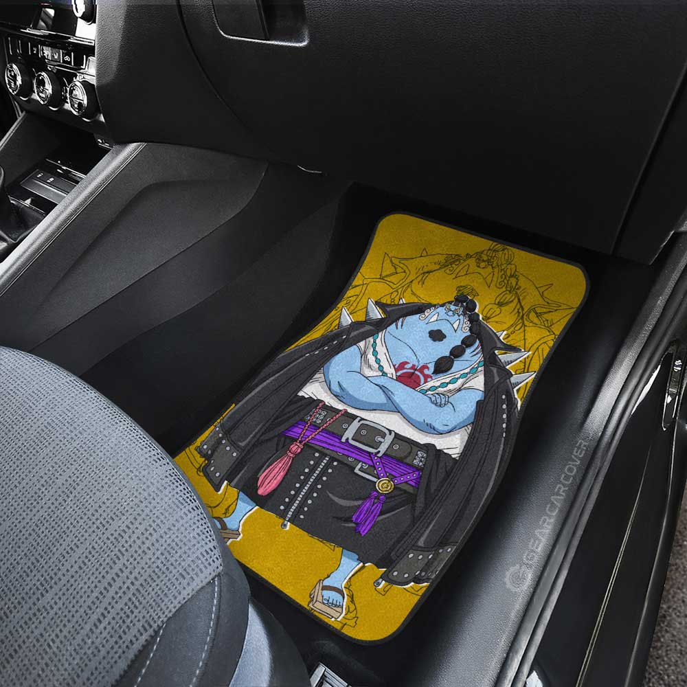 Jinbe Film Red Car Floor Mats Custom One Piece Anime Car Accessories - Gearcarcover - 4