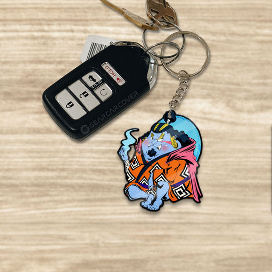 Jinbe Keychains Custom One Piece Anime Car Accessories - Gearcarcover - 1