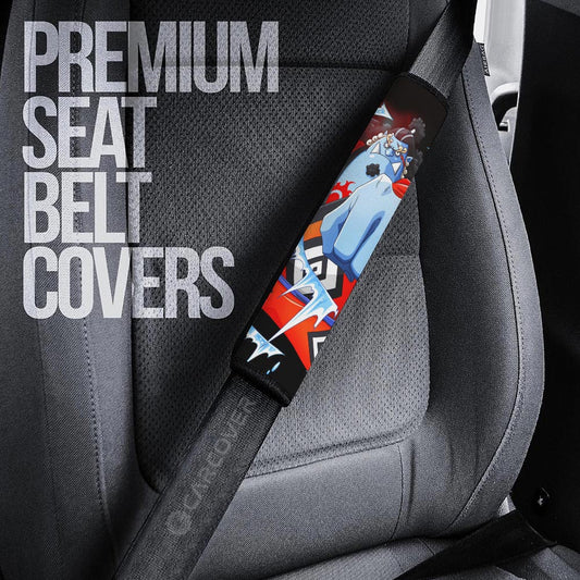 Jinbe Seat Belt Covers Custom One Piece Anime Car Accessoriess - Gearcarcover - 2