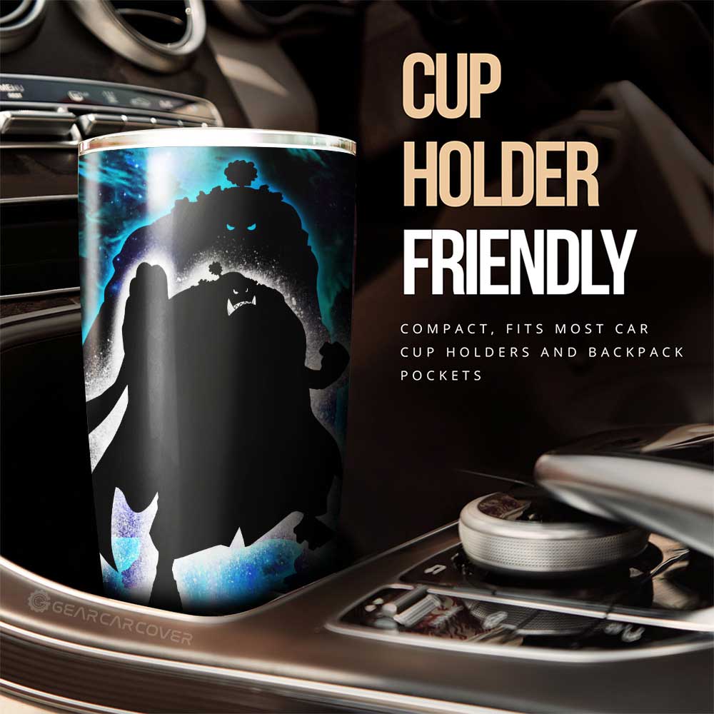 Jinbe Tumbler Cup Custom One Piece Anime Silhouette Style - Gearcarcover - 2