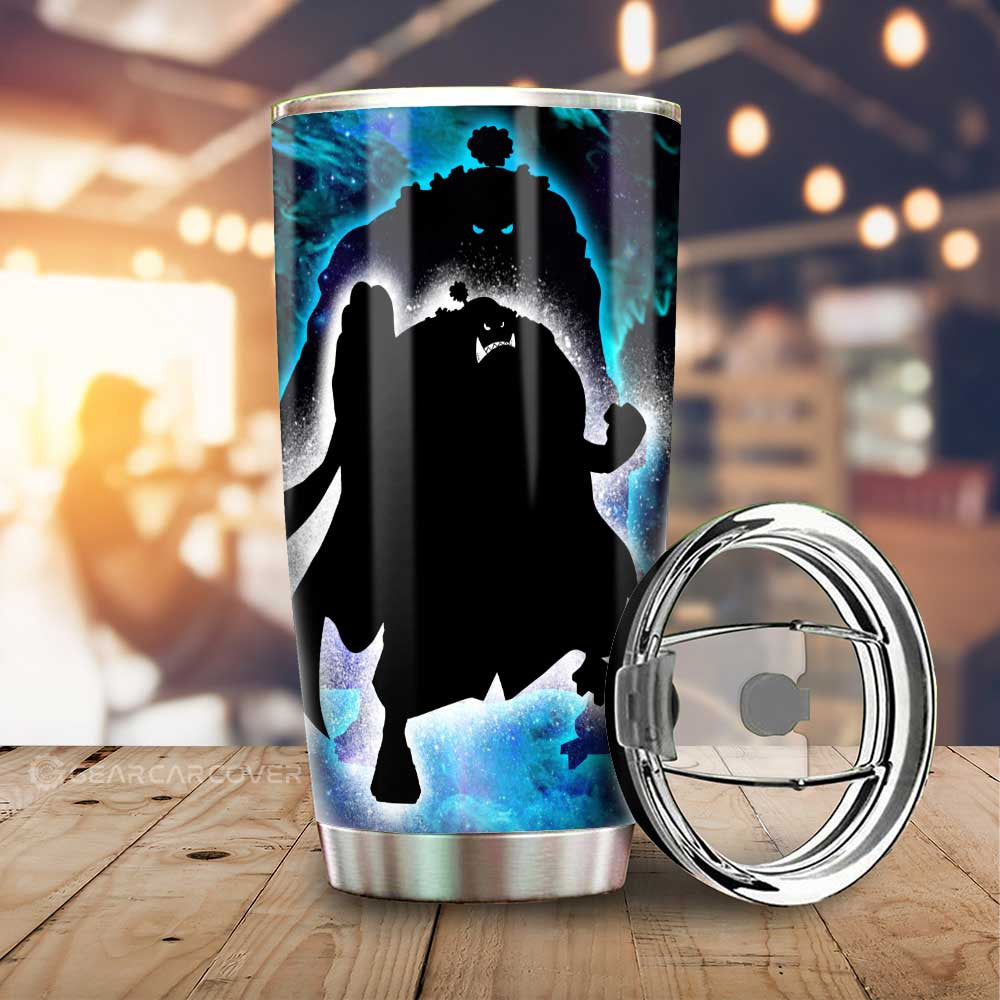 Jinbe Tumbler Cup Custom One Piece Anime Silhouette Style - Gearcarcover - 1
