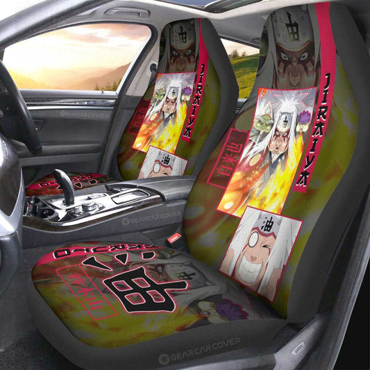 Jiraiya Car Seat Covers Custom Anime Car Accessories - Gearcarcover - 2