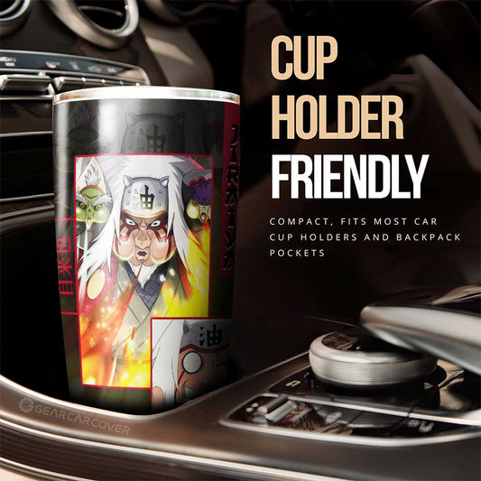 Jiraiya Tumbler Cup Custom Anime Car Accessories - Gearcarcover - 2