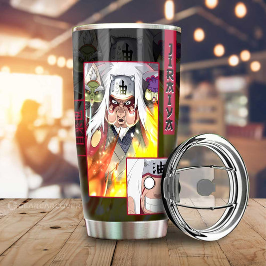 Jiraiya Tumbler Cup Custom Anime Car Accessories - Gearcarcover - 1