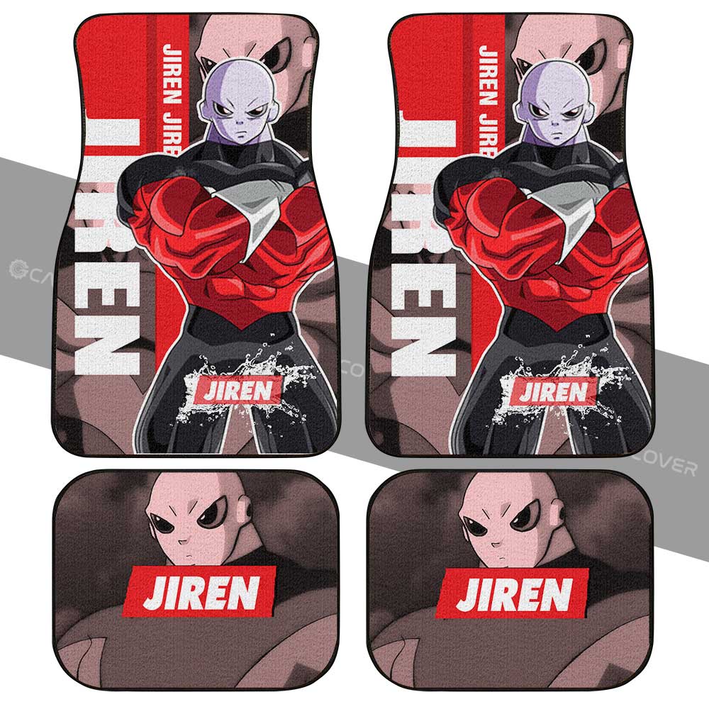 Jiren Car Floor Mats Custom Dragon Ball Anime Car Accessories - Gearcarcover - 2