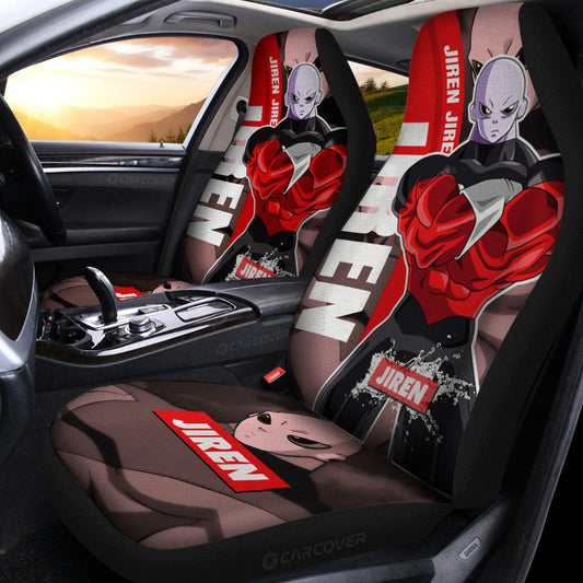 Jiren Car Seat Covers Custom Dragon Ball Anime Car Accessories - Gearcarcover - 2