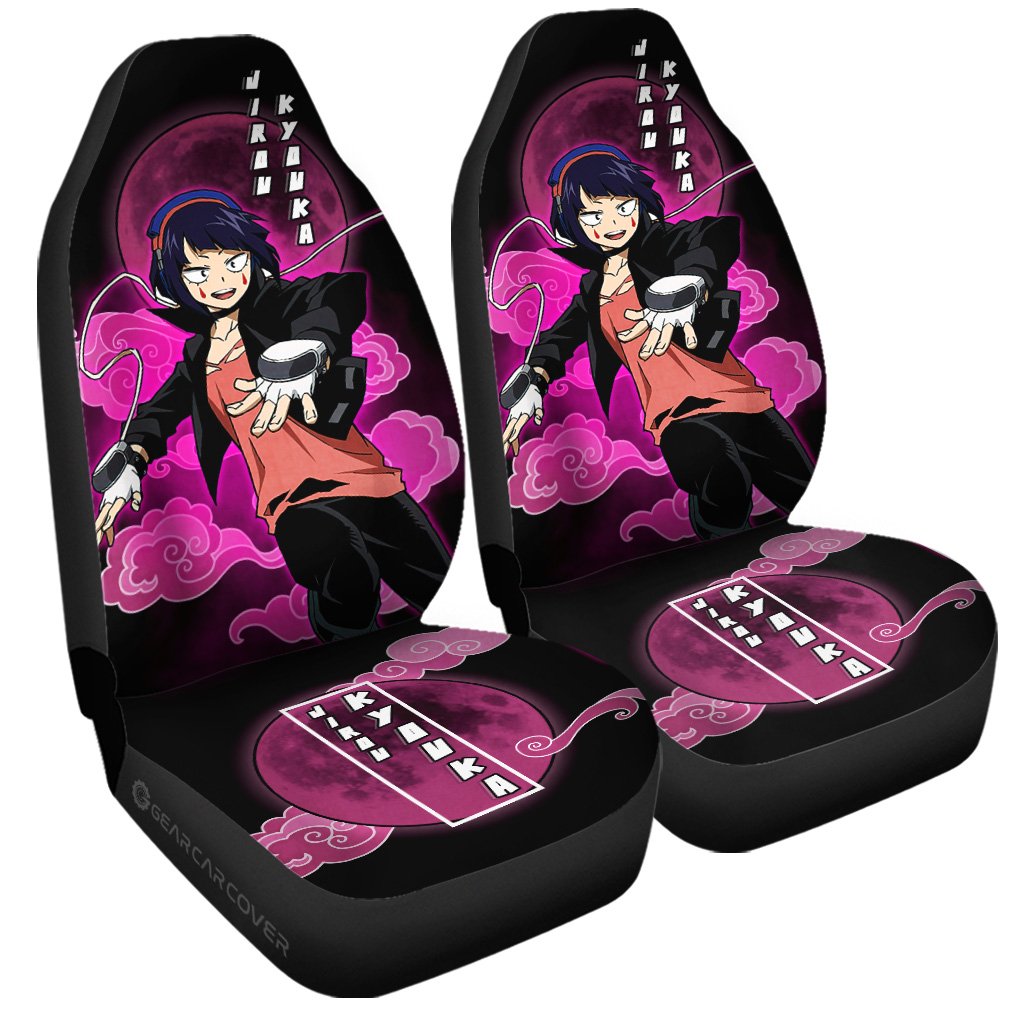 Jiro Kyoka Car Seat Covers Custom Anime My Hero Academia Car Interior Accessories - Gearcarcover - 3