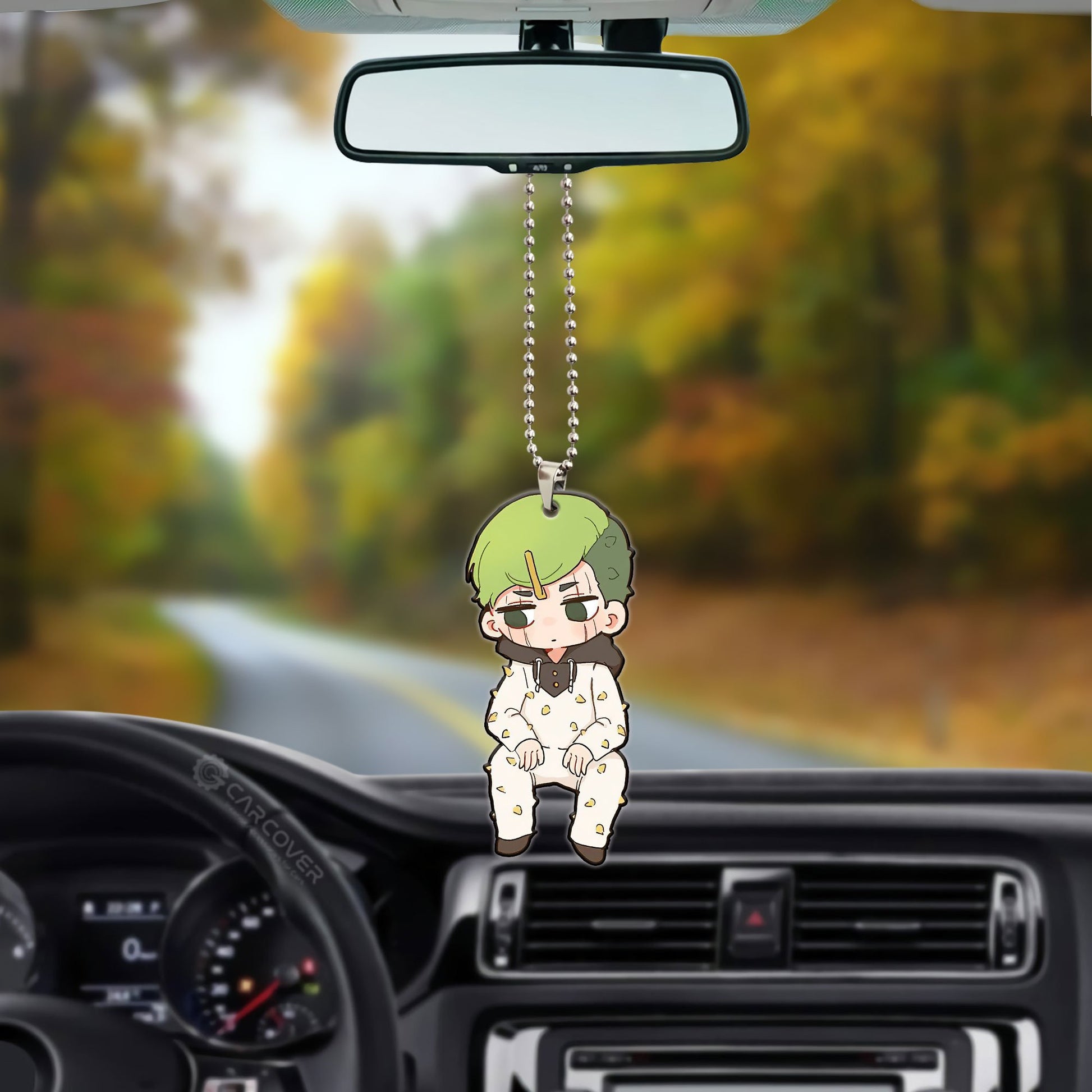 Jobin Higashikata Ornament Custom Anime JoJo's Bizarre Adventure Car Accessories - Gearcarcover - 3