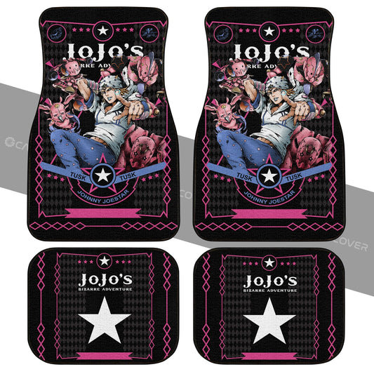 Johnny Joestar Car Floor Mats Custom JoJo's Bizarre Adventure Anime Car Accessories - Gearcarcover - 2