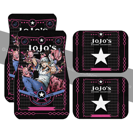 Johnny Joestar Car Floor Mats Custom JoJo's Bizarre Adventure Anime Car Accessories - Gearcarcover - 1