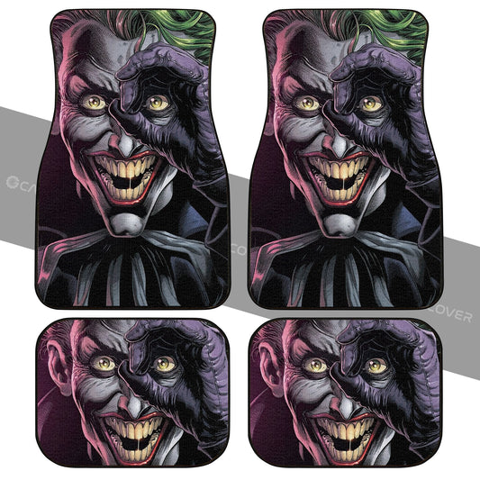 Joker Car Floor Mats Custom Car Interior Accessories For Halloween - Gearcarcover - 2