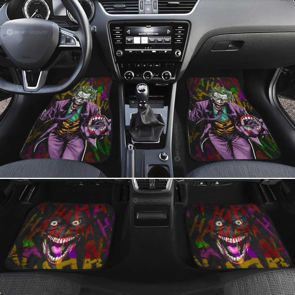 Joker Car Floor Mats Custom Movies Car Accessories - Gearcarcover - 2