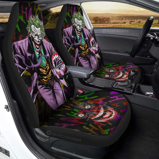 Joker Car Seat Covers Custom Movies Car Accessories - Gearcarcover - 1