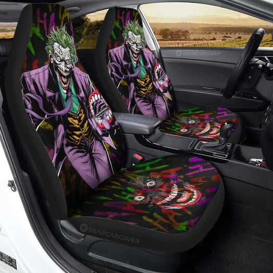 Joker Car Seat Covers Custom Movies Car Accessories - Gearcarcover - 1
