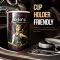 Jolyne Cujoh Tumbler Cup Custom JoJo's Bizarre Adventure Anime Car Accessories - Gearcarcover - 2