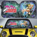 Jolyne Kuujou Car Sunshade Custom JJBA Anime Car Accessories Galaxy Style - Gearcarcover - 1