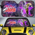Joseph Joestar Car Sunshade Custom Galaxy Manga JJBA Anime - Gearcarcover - 1