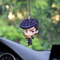 Josuke Higashikata Ornament Custom JoJo's Bizarre Adventure Anime Car Interior Accessories - Gearcarcover - 2