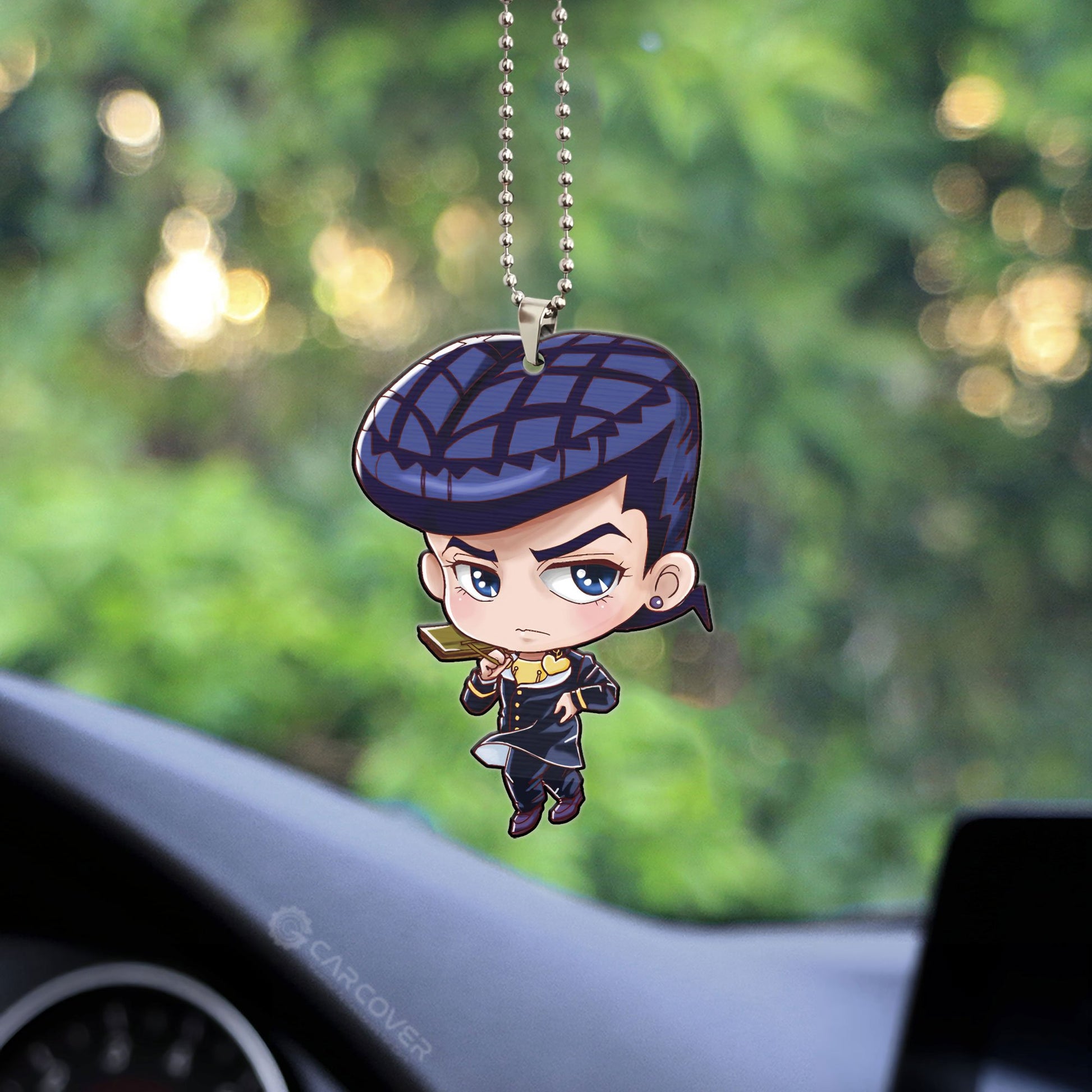 Josuke Higashikata Ornament Custom JoJo's Bizarre Adventure Anime Car Interior Accessories - Gearcarcover - 2