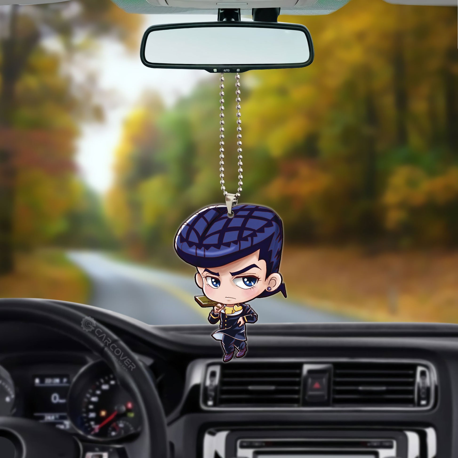 Josuke Higashikata Ornament Custom JoJo's Bizarre Adventure Anime Car Interior Accessories - Gearcarcover - 3