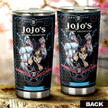 Josuke Higashikata Tumbler Cup Custom JoJo's Bizarre Adventure Anime Car Interior Accessories - Gearcarcover - 3