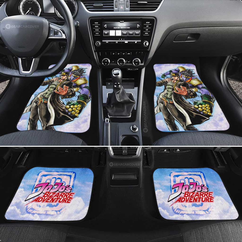 Joutarou Kuujou Car Floor Mats Custom Jojo's Bizarre Adventures Anime - Gearcarcover - 2