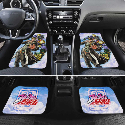 Joutarou Kuujou Car Floor Mats Custom Jojo's Bizarre Adventures Anime - Gearcarcover - 2