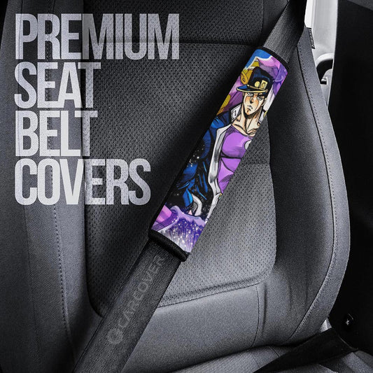 Joutarou Kuujou Seat Belt Covers Custom JoJo's Bizarre Adventure Anime Car Accessories - Gearcarcover - 2