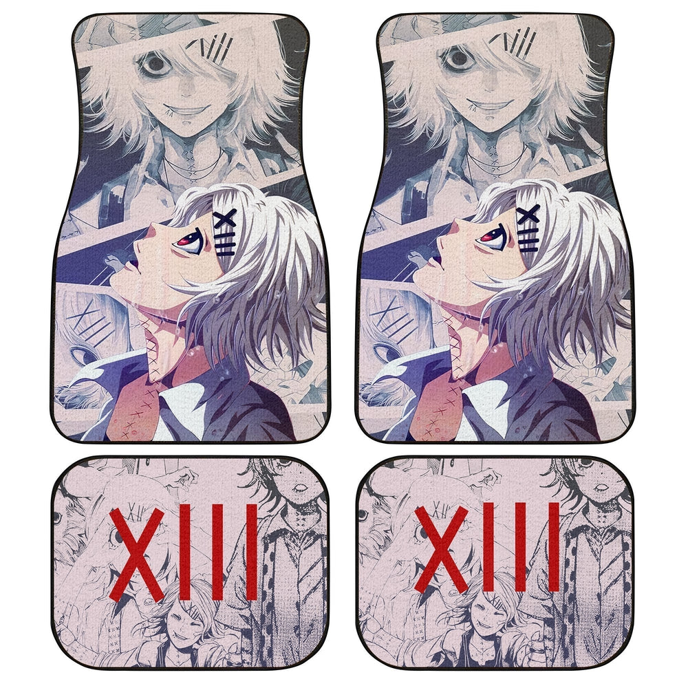 Juuzou Suzuya Car Floor Mats Custom Tokyo Ghoul Anime Car Accessories - Gearcarcover - 1