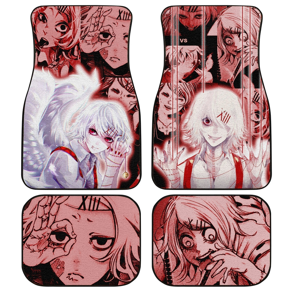 Juuzou Suzuya Car Floor Mats Custom Tokyo Ghoul Anime - Gearcarcover - 1