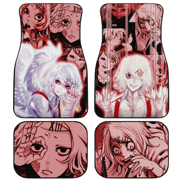 Juuzou Suzuya Car Floor Mats Custom Tokyo Ghoul Anime - Gearcarcover - 1