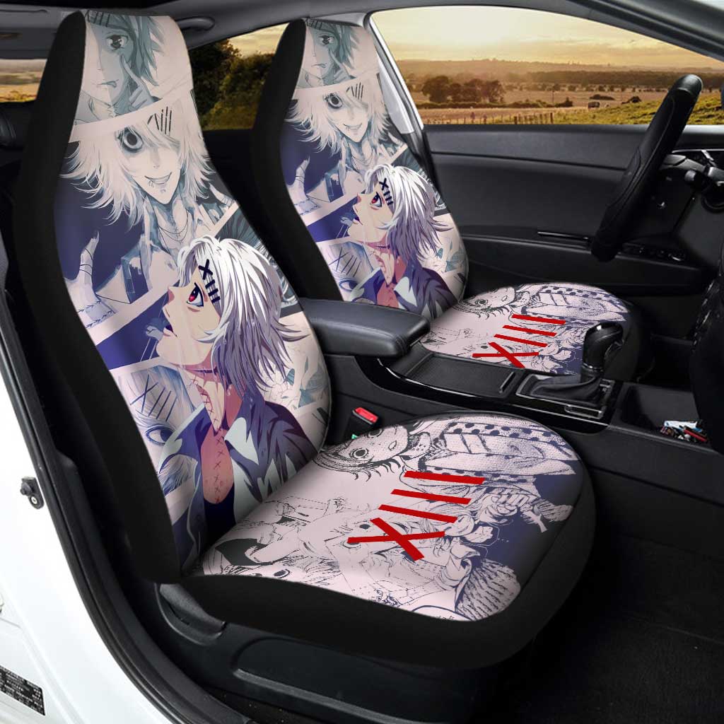 Juuzou Suzuya Car Seat Covers Custom Tokyo Ghoul Anime Car Accessories - Gearcarcover - 2