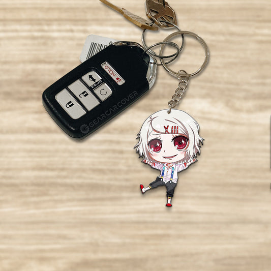 Juuzou Suzuya Keychain Custom Tokyo Ghoul Anime Car Accessories - Gearcarcover - 1