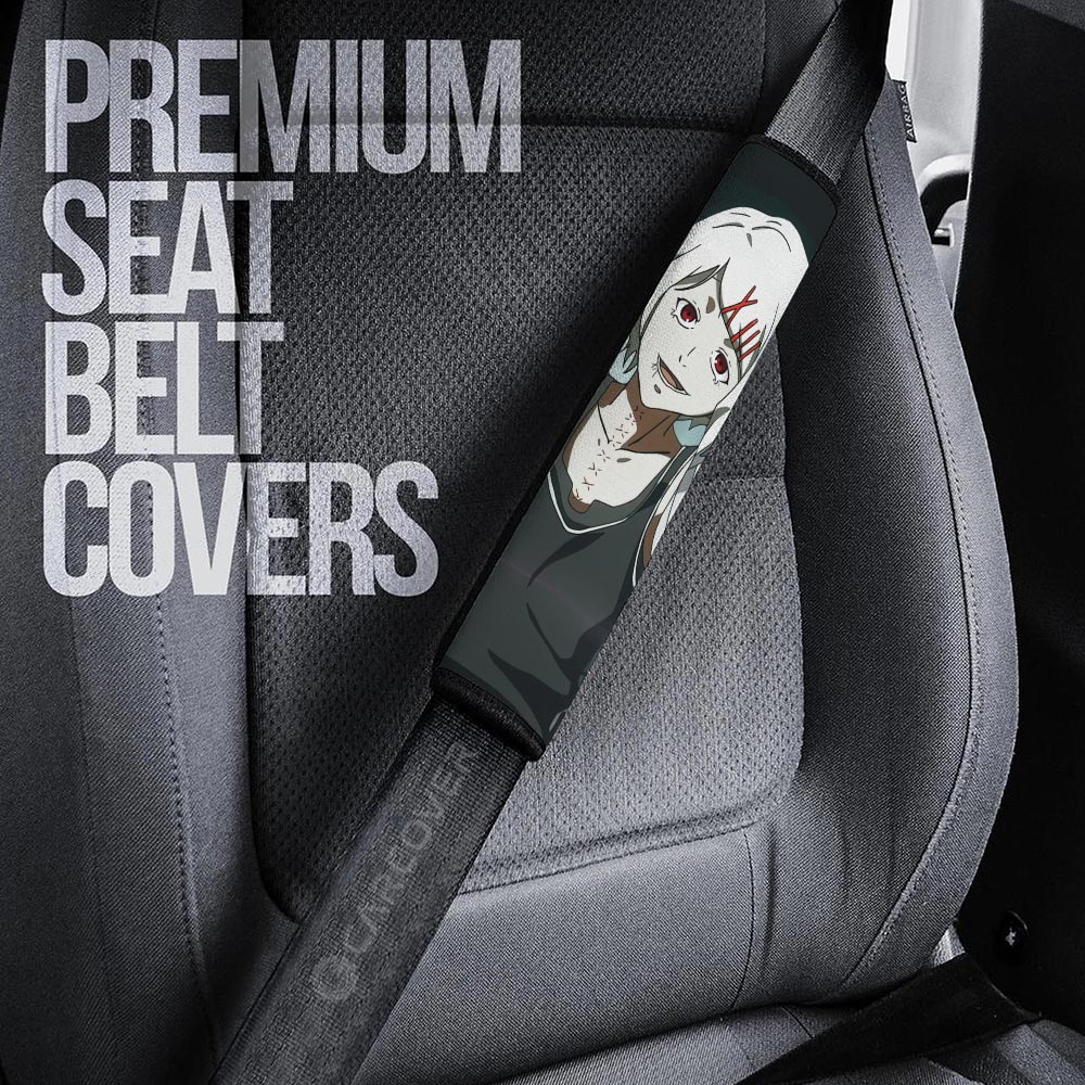 Juuzou Suzuya Seat Belt Covers Custom Tokyo Ghoul Anime Car Accessories - Gearcarcover - 2