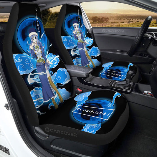 Juvia Car Seat Covers Custom Anime Fairy Tail Car Accessories - Gearcarcover - 1