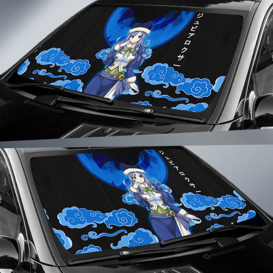 Juvia Car Sunshade Custom Fairy Tail Anime Car Accessories - Gearcarcover - 2