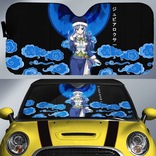 Juvia Car Sunshade Custom Fairy Tail Anime Car Accessories - Gearcarcover - 1