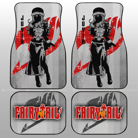 Juvia Lockser Car Floor Mats Custom Fairy Tail Anime Car Interior Accessories - Gearcarcover - 1