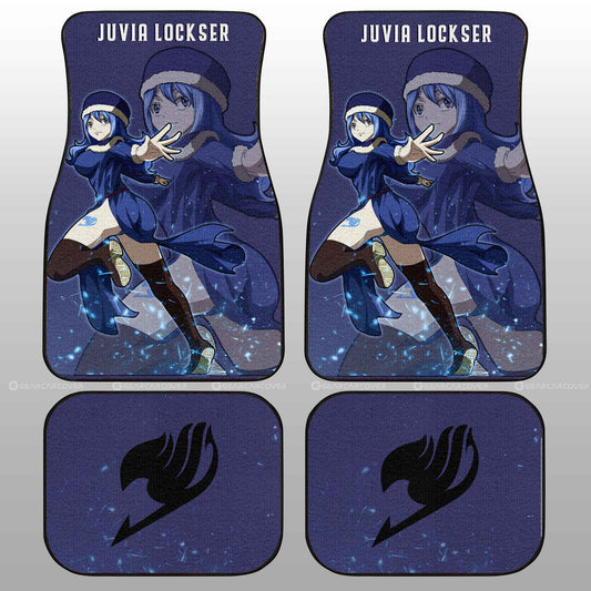 Juvia Lockser Car Floor Mats Custom Fairy Tail Anime - Gearcarcover - 2