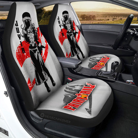 Juvia Lockser Car Seat Covers Custom Fairy Tail Anime Car Accessories - Gearcarcover - 2