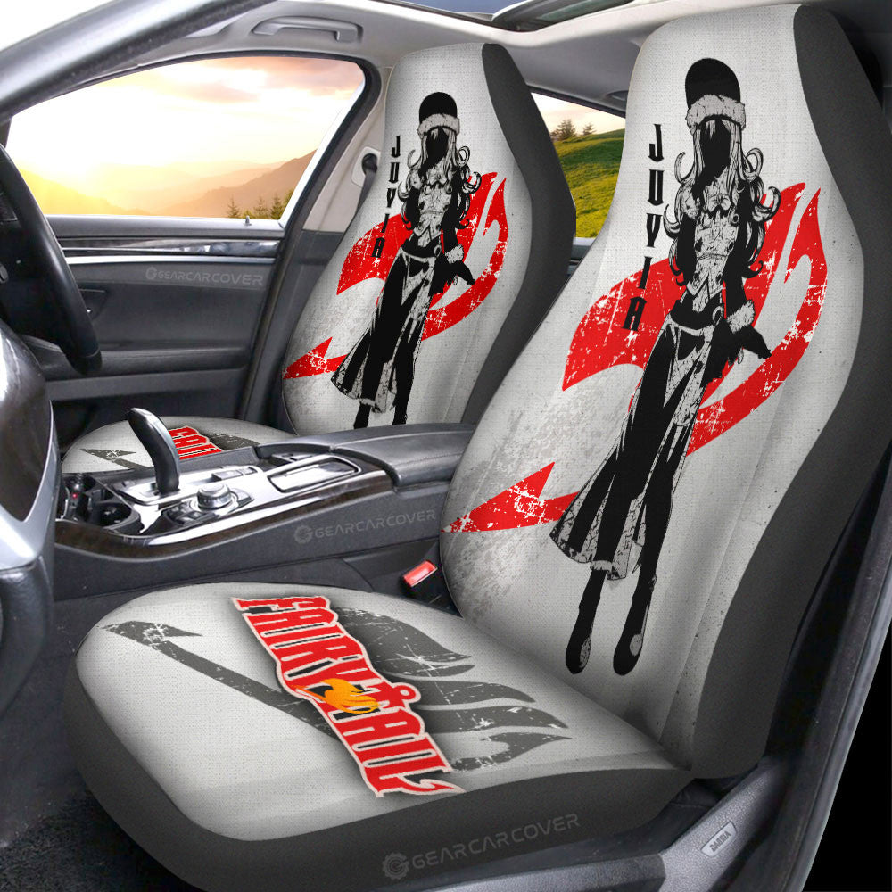 Juvia Lockser Car Seat Covers Custom Fairy Tail Anime Car Accessories - Gearcarcover - 1